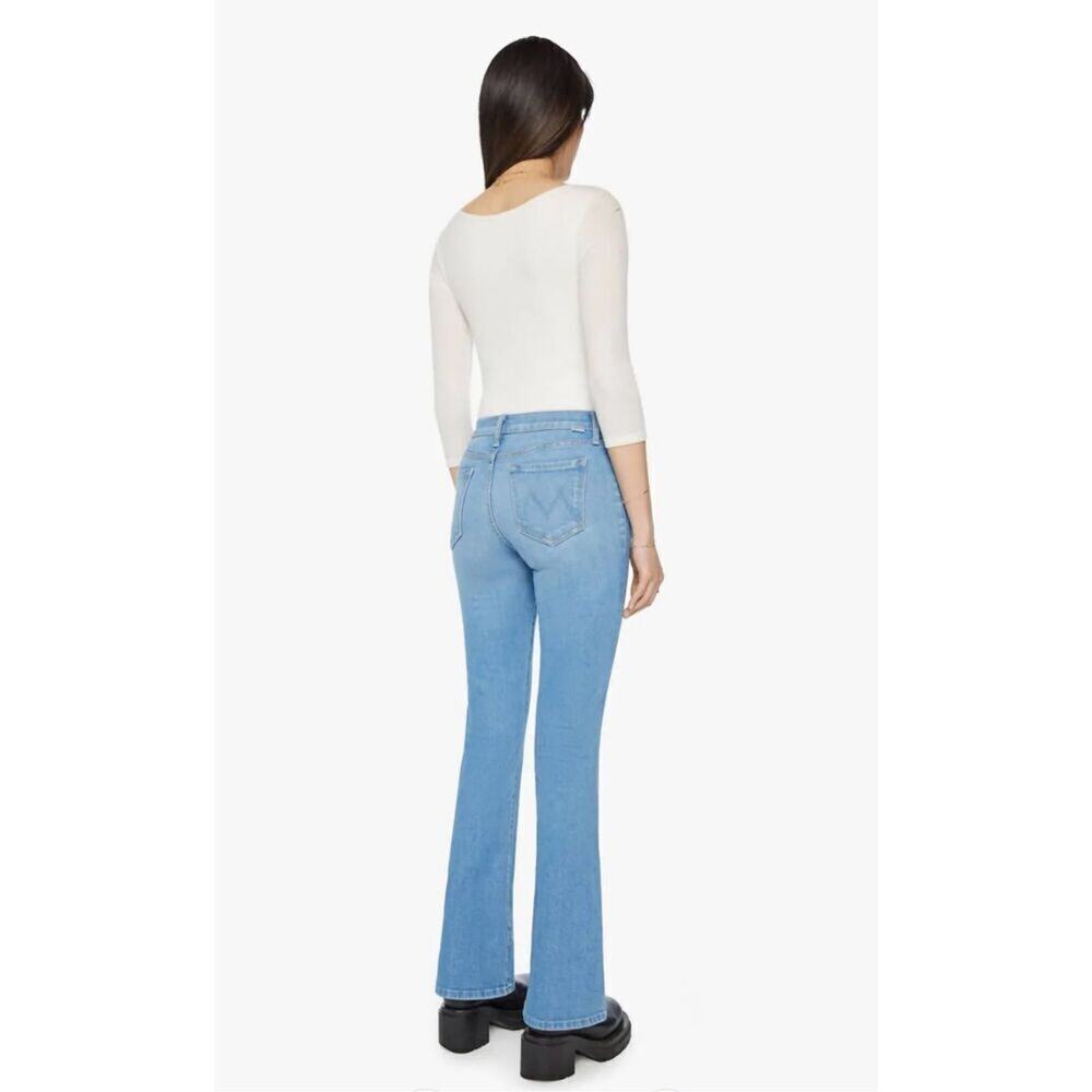 NWT! Mother The Outsider Sneak wide leg Jean In Going Dutch size 31 - Picture 3 of 9